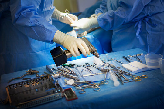 Quality certified medical equipment and surgical room
